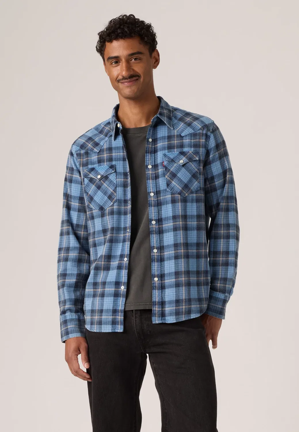 Рубашка Barstow Western Standard Levi'S, Quiet Harbor — фото 2