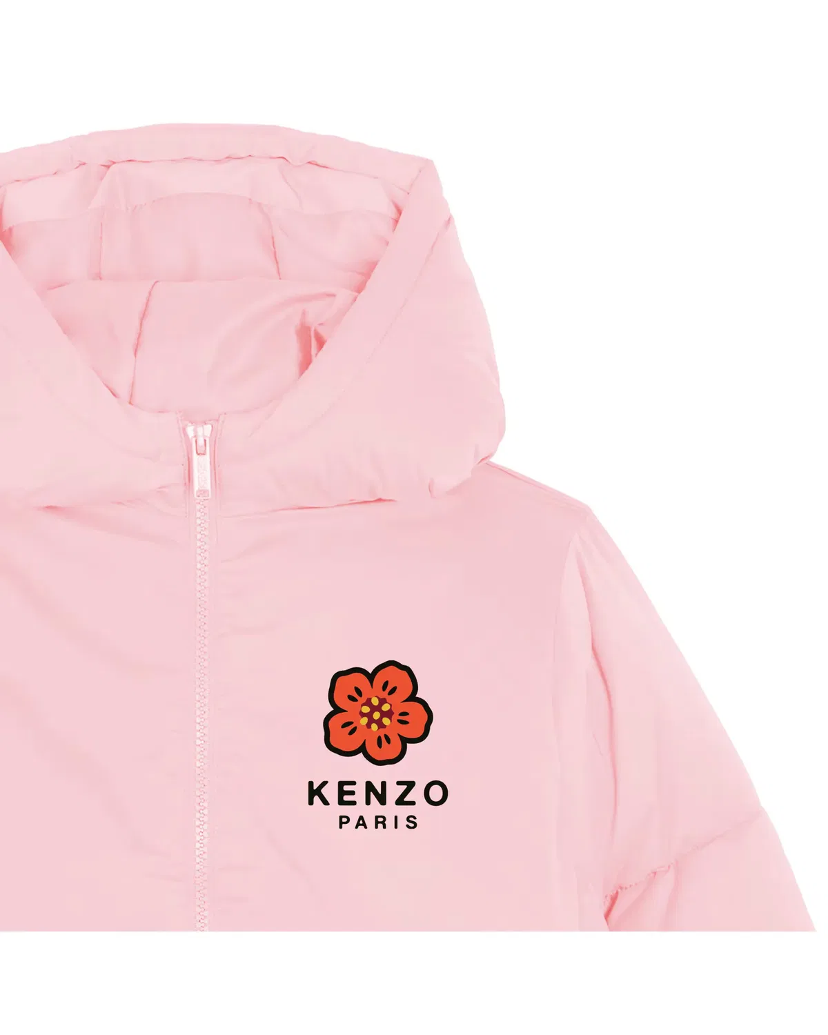 Детское пальто для мальчиков стеганое Kenzo Kids, Rosa — фото 2