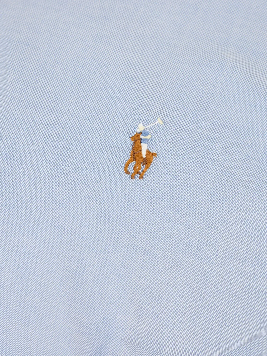 Рубашка с вышивкой Pony, синяя Polo Ralph Lauren, синий — фото 2