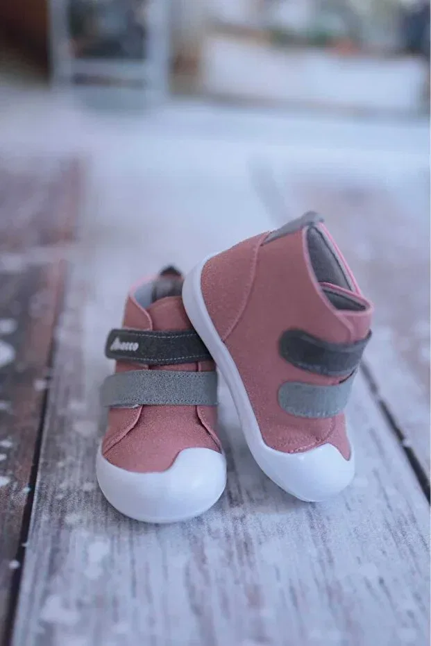 Детские туфли для девочек ортопедические Macco Shoes, Powder