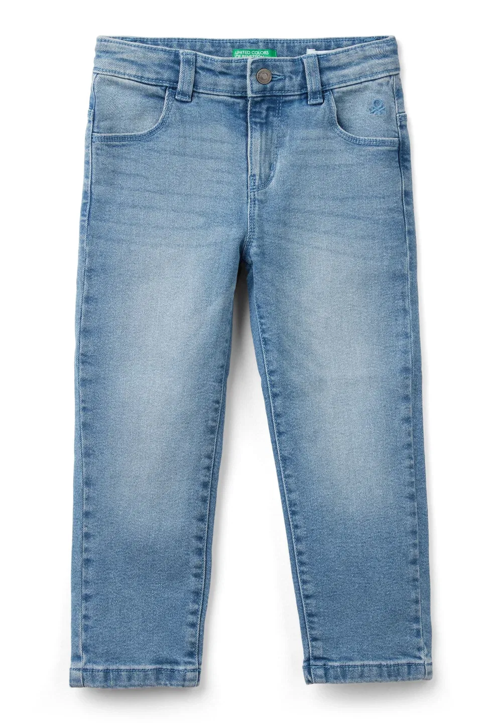 Узкие джинсы United Colors Of Benetton, Blue