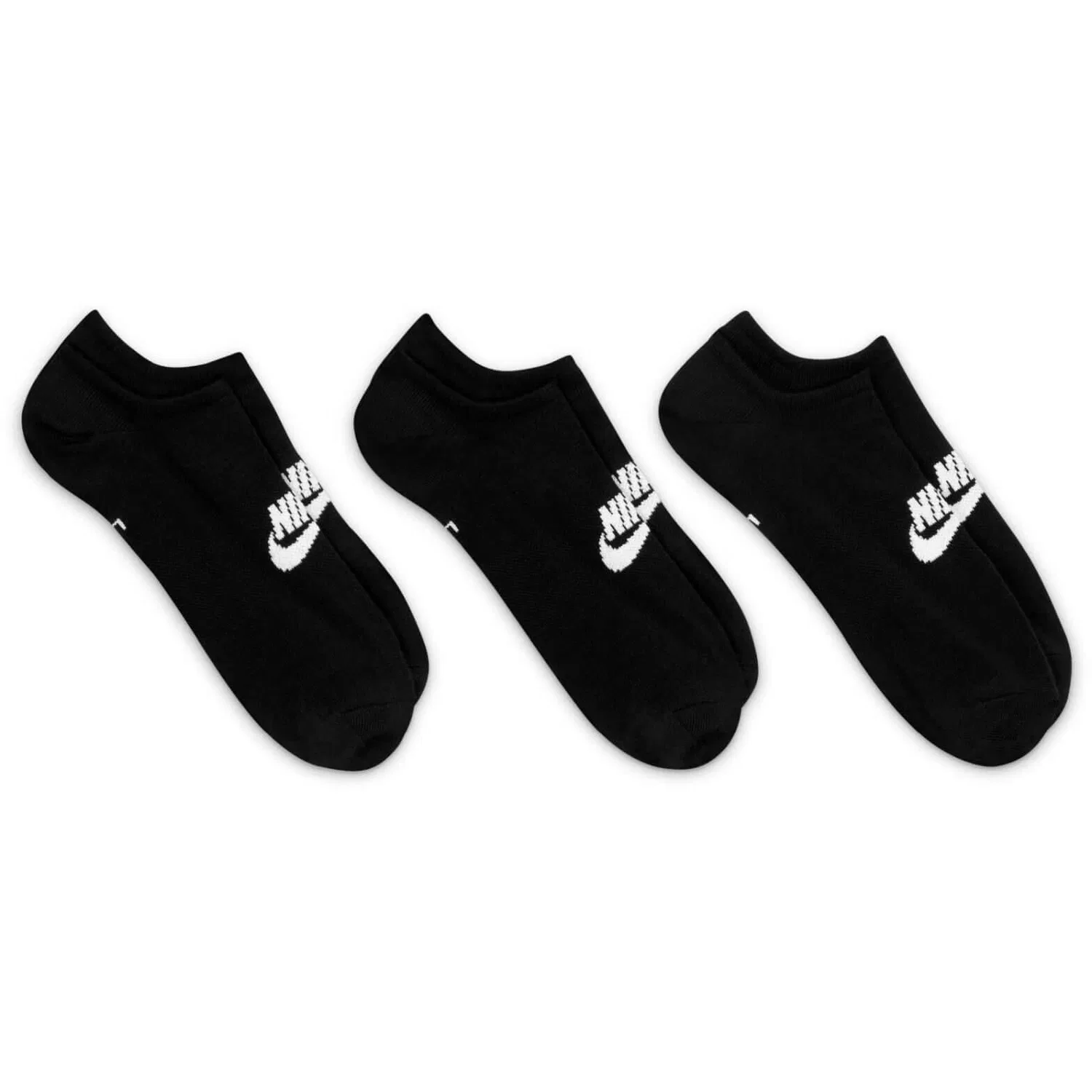 Мужские носки с низкой посадкой Nike Everyday Sportswear Essential Ankle, черный/белый — фото 4