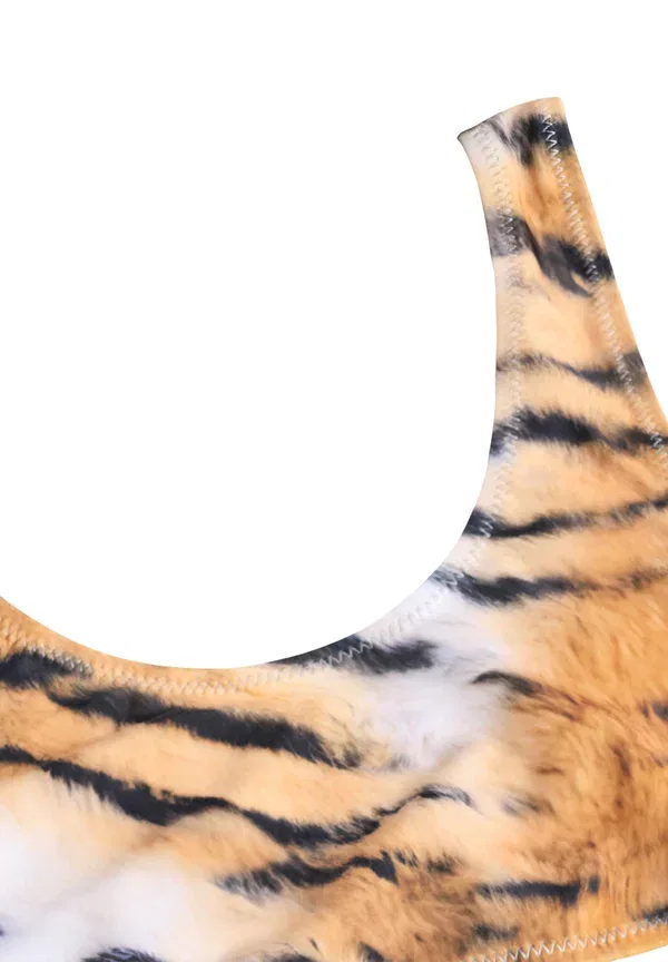 Купальник комплект с принтом Animal print Nola set Molo, Light Brown, светло-коричневый — фото 4