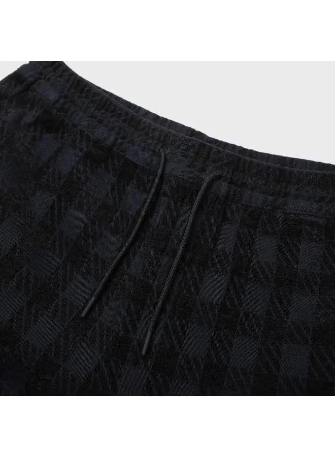 Брюки свободные на кулиске Zara, темно-синий — фото 4