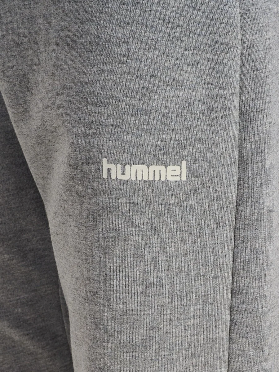 Зауженные брюки Hummel серого цвета — фото 4