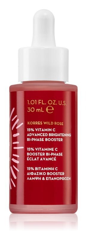 

Осветляющая сыворотка с витамином С Korres Wild Rose