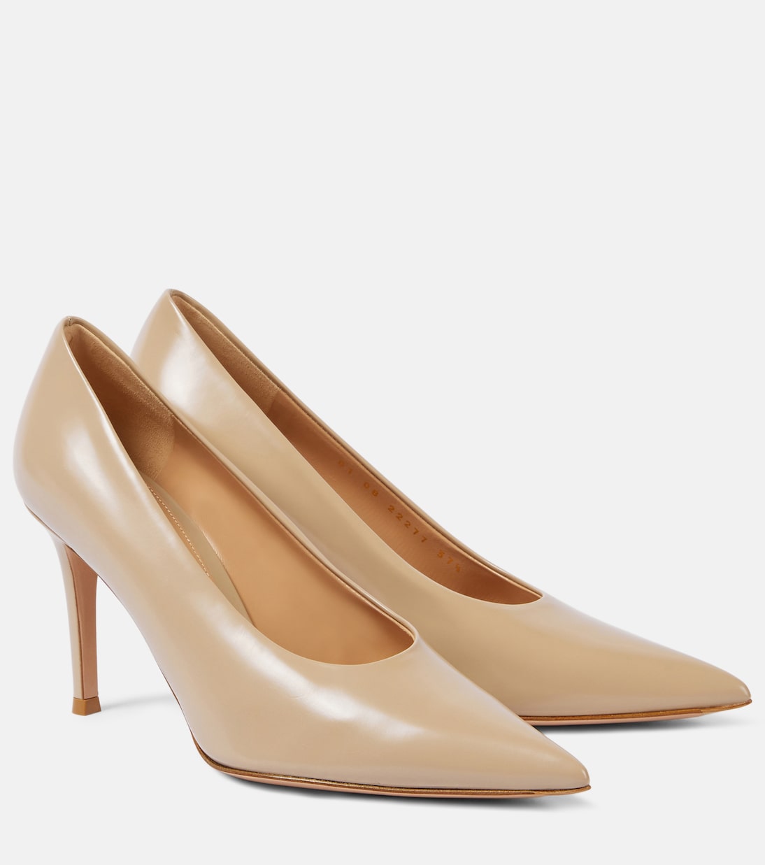 Туфли-лодочки Robbie из кожи Gianvito Rossi, Mousse