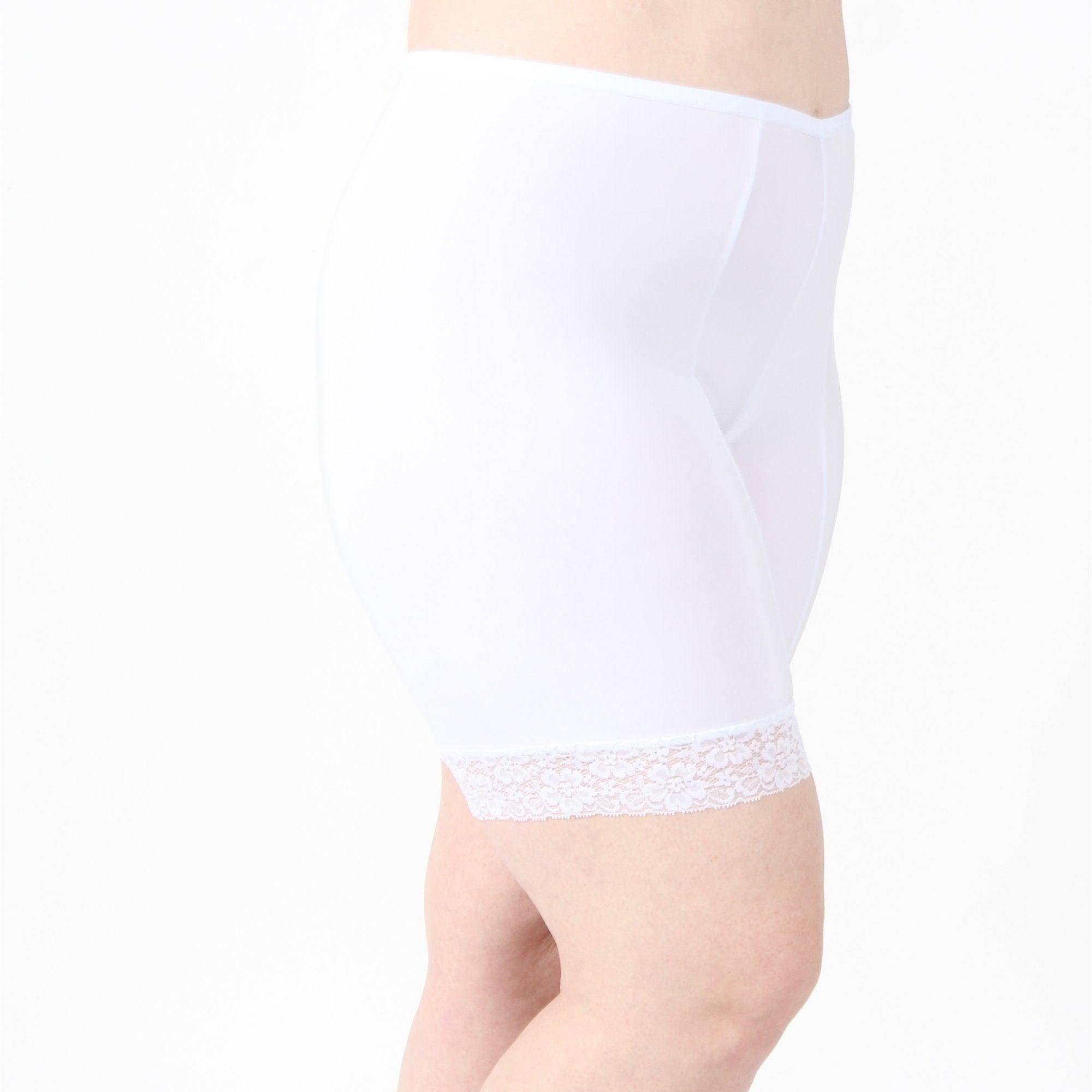

Короткие шорты Fusion Moisture Wicking Anti Chafing Shortlette Slipshort 7" Undersummers by CarrieRae, белый