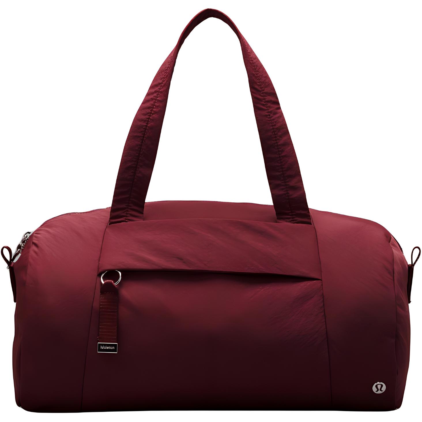 

Lululemon Переработанная нейлоновая дорожная сумка 16 литров женская гранатовая, Garnet Red