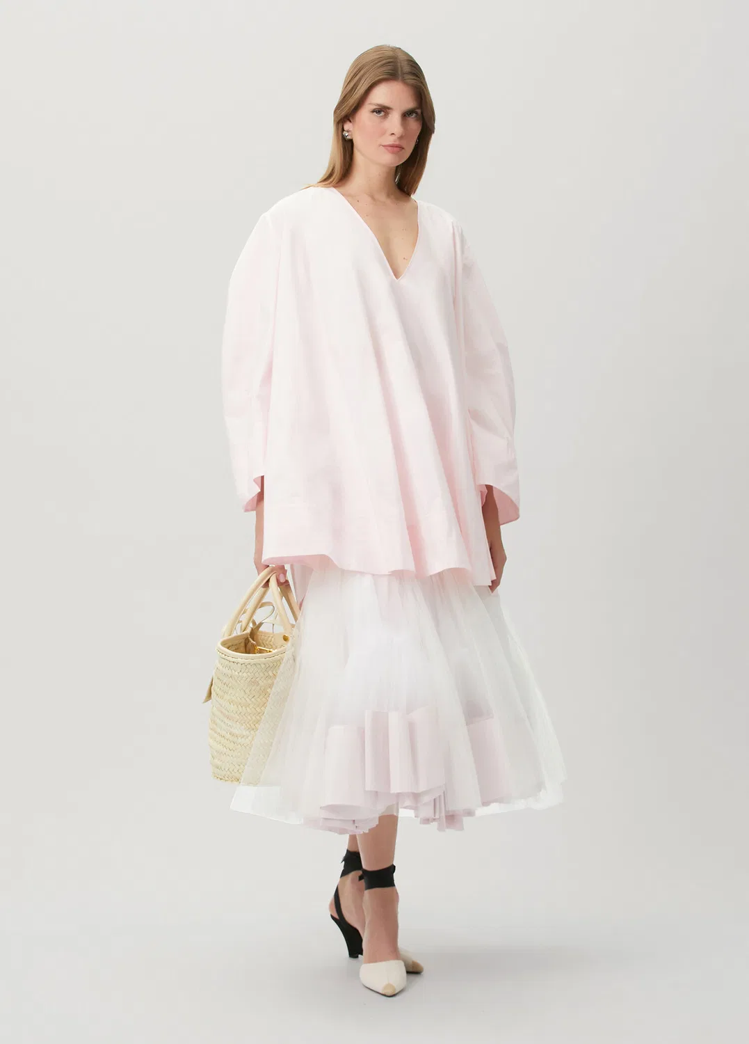Туника La Robe Jacquemus, light pink — фото 2