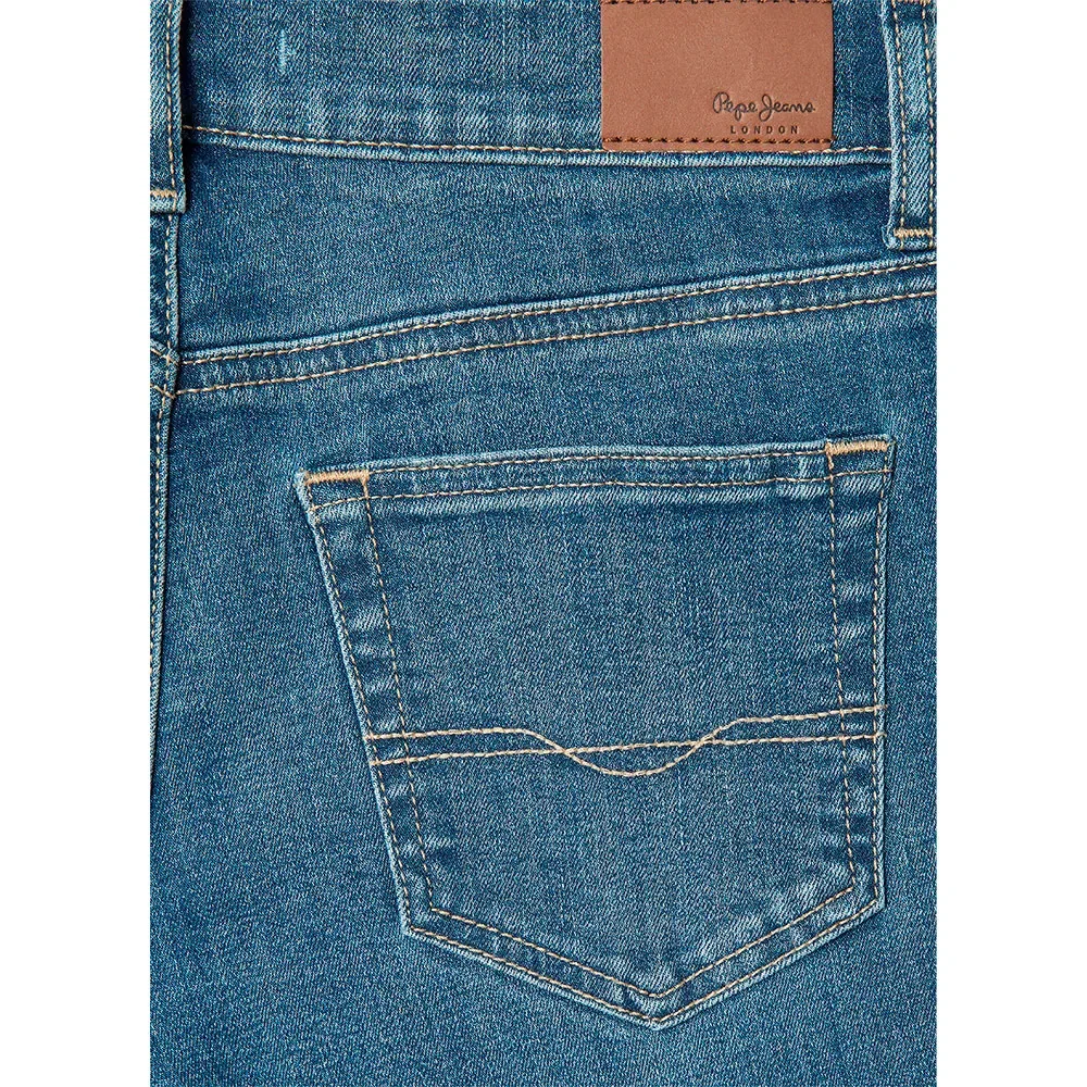 Брюки Asher Tapered Fit Pepe Jeans, синий — фото 4