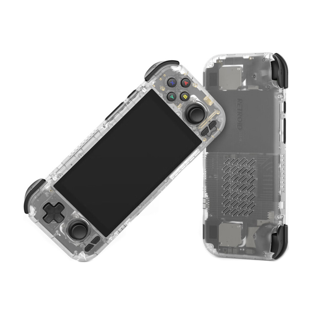 

Портативная игровая консоль Retroid Pocket 4 Pro, 8 ГБ/128 ГБ, Dimensity 1100, прозрачный белый