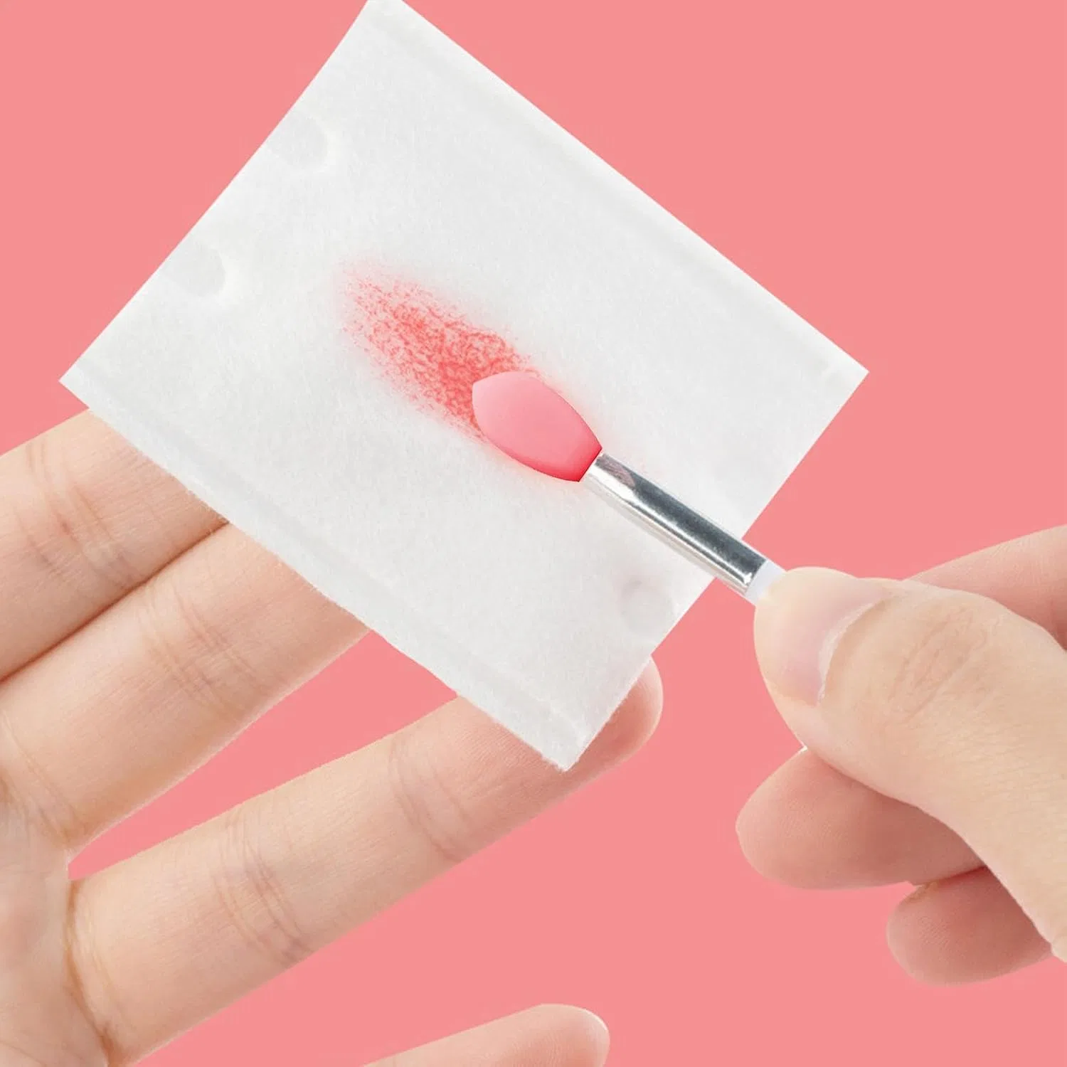 Лип кисть, Silicone Lip Brush, Red Generisch — фото 2