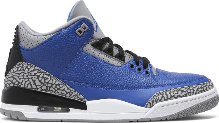 

Кроссовки Air Jordan 3 Retro Varsity Royal, синий