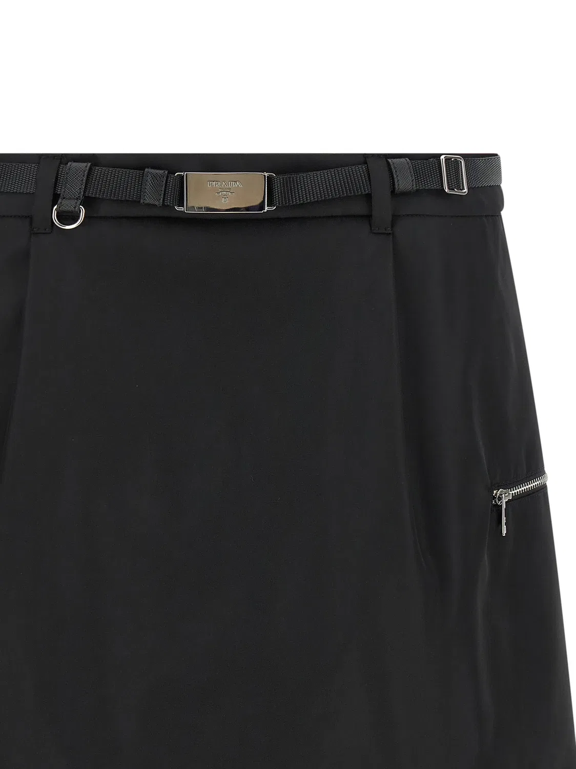 Юбка Re-Nylon Prada, черный — фото 3