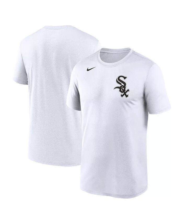 

Мужская белая футболка Chicago White Sox New Legend Wordmark Nike