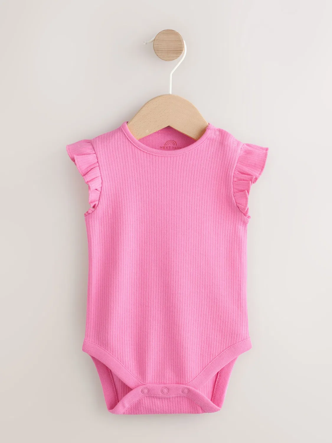 Комбинезон-боди Next Pink Bright Bloomer, розовый — фото 3