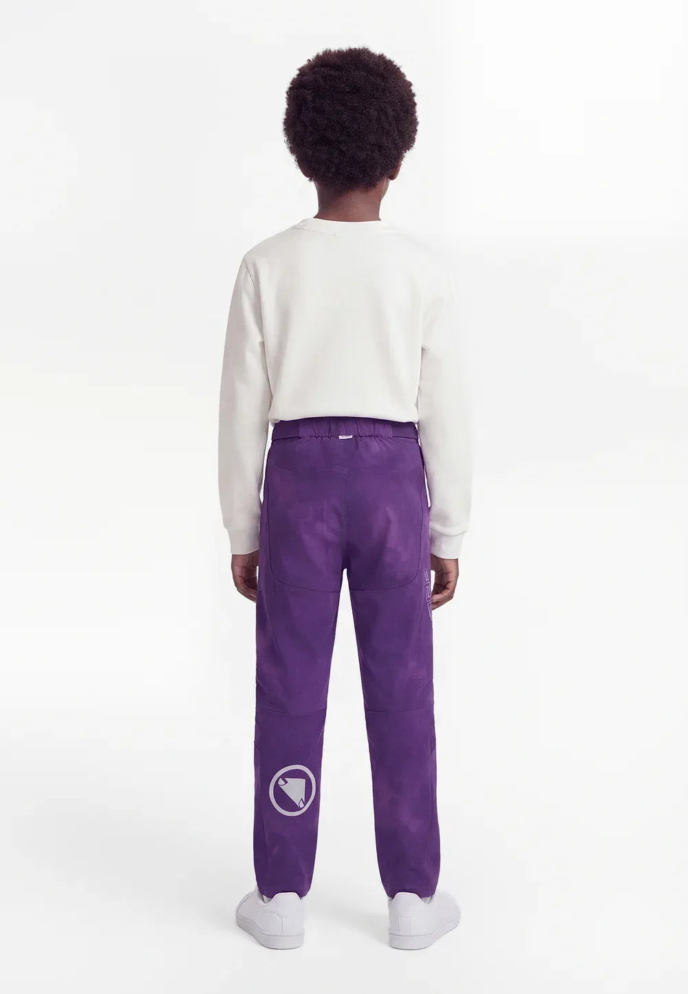 Детский шланг для горелки - уличные штаны Endura, Purple — фото 2