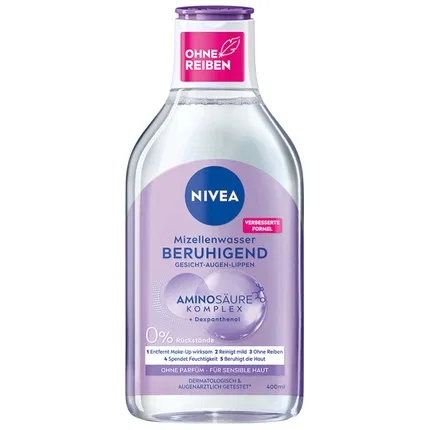 Мицеллярная вода для чувствительной кожи Nivea Micellair Skin Breath, 400 мл