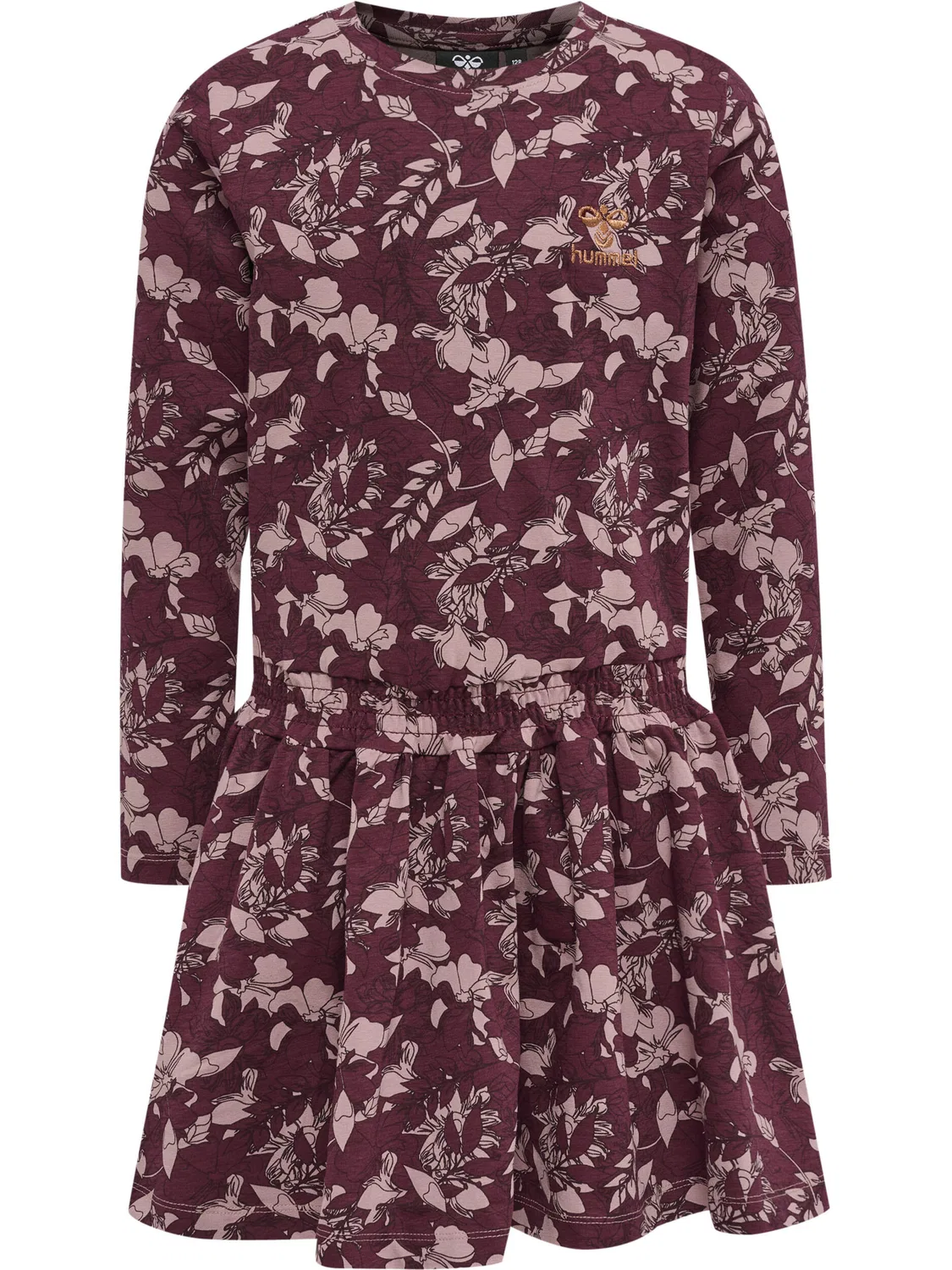 Детское платье с длинным рукавом Hmlhazel Hummel, Royal Red