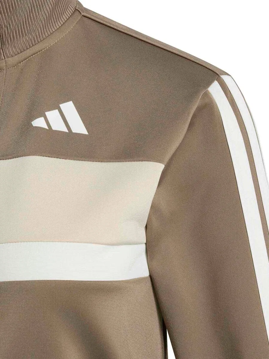 Спортивный костюм ADIDAS SPORTSWEAR 'Seasonal Essentials Tiberio' цвета хаки — фото 3