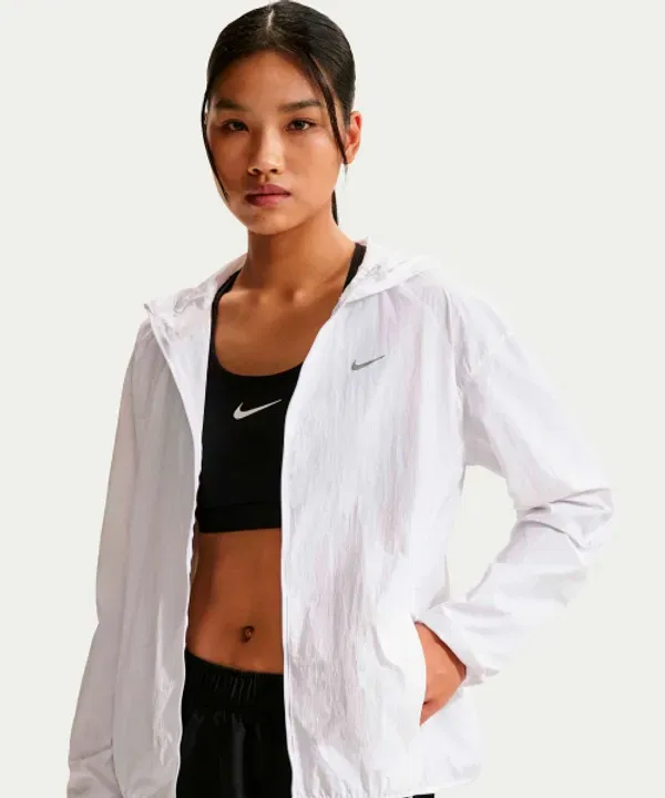 Куртка беговая легкая UV защита, Tempo, Nike, белый