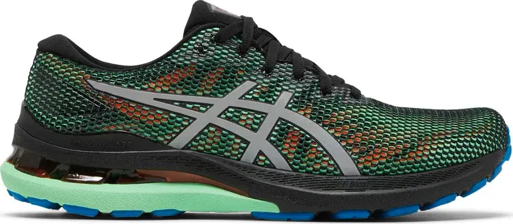 

Кроссовки gel kayano 28 lite-show 'green pure silver' Asics, зеленый