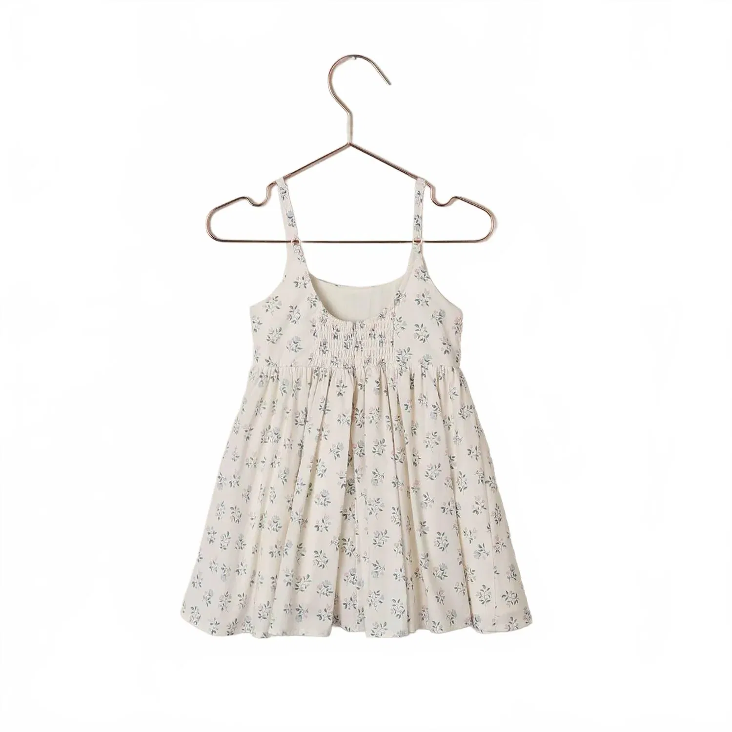 Детское платье для девочек с бретелями и бантами Betsy Dress NORALEE, Summer Ditsy — фото 2