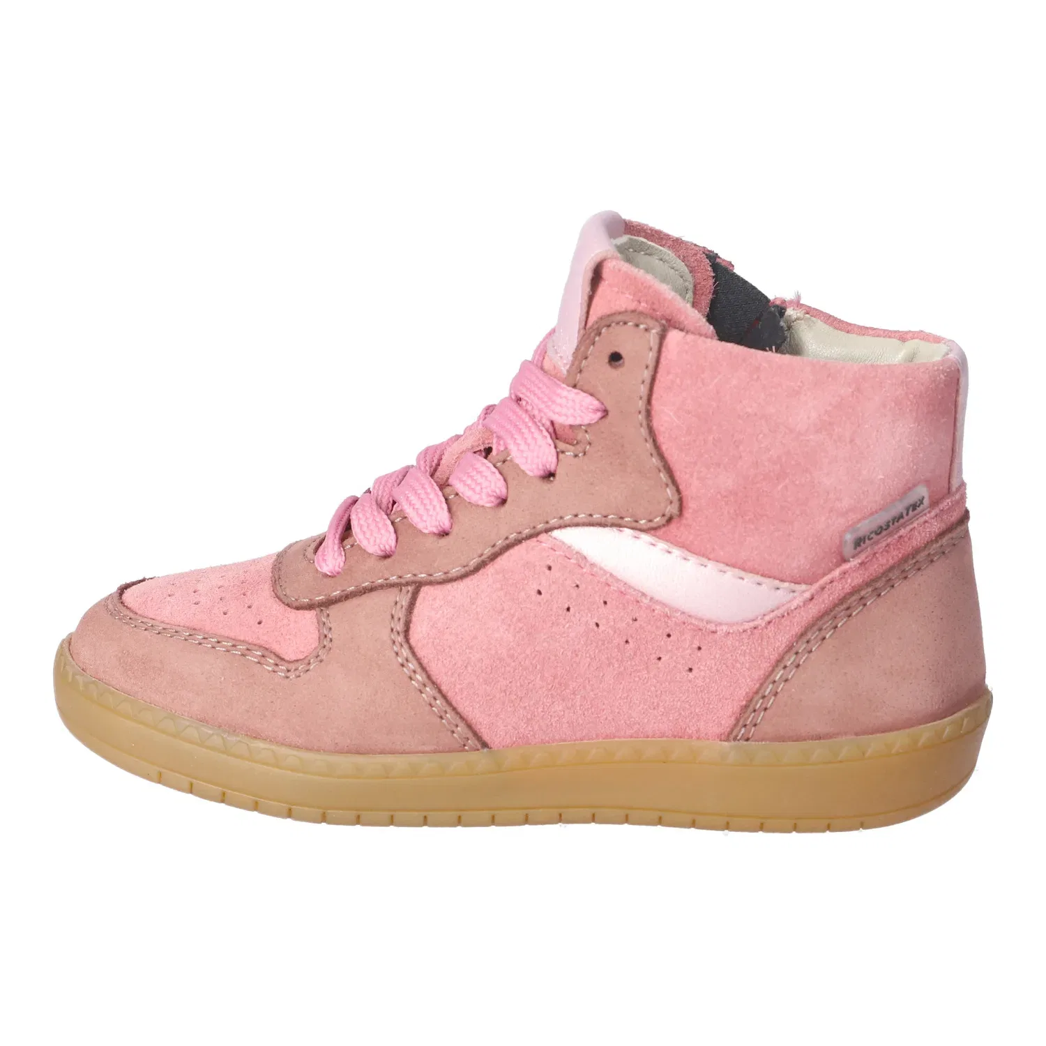 Кроссовки низкие детские с липучками, модель Kindergarten Kaltfutter Halbschuh/Sneaker Ricosta, розовый — фото 2