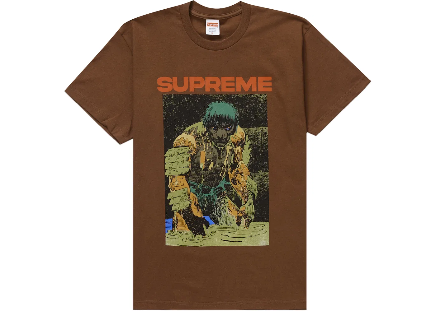 Мужская футболка с принтом Supreme Ronin Tee, Brown