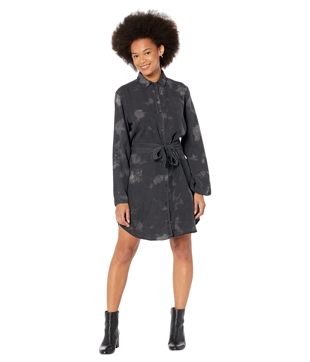 

Платье bella dahl, Mini Shirtdress with Smocked Back