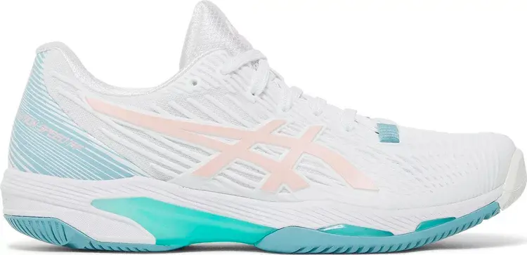 

Кроссовки wmns solution speed ff 2 'white frosted rose' Asics, белый, Белый;синий, Кроссовки wmns solution speed ff 2 'white frosted rose' Asics, белый