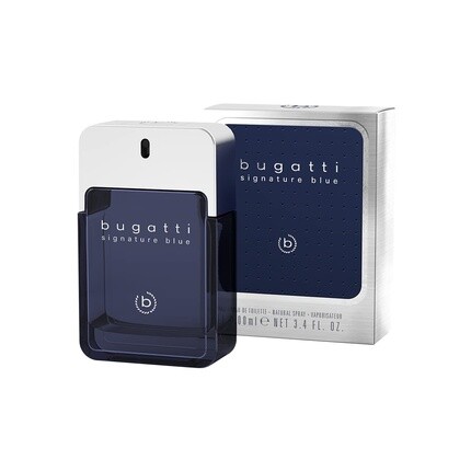 Bugatti Signature Blue Men's Perfume 100 мл - Свежая туалетная вода для любого случая — фото 2
