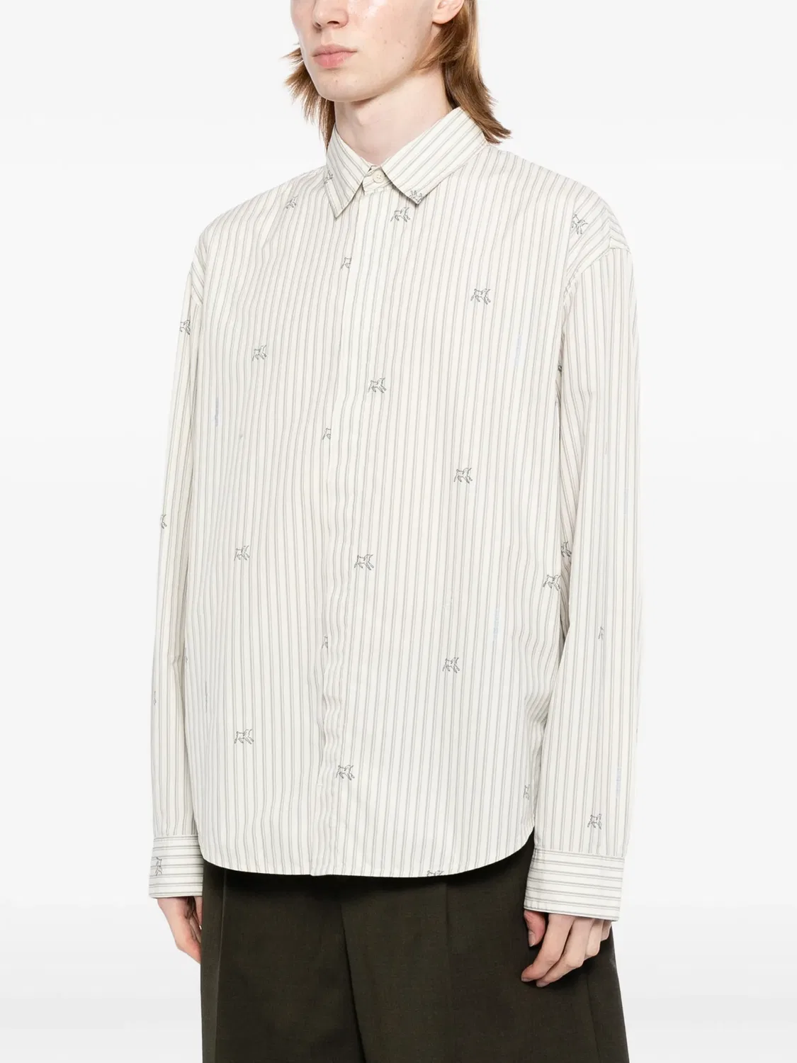 Рубашка The Simon Jacquemus, нейтральные цвета — фото 3