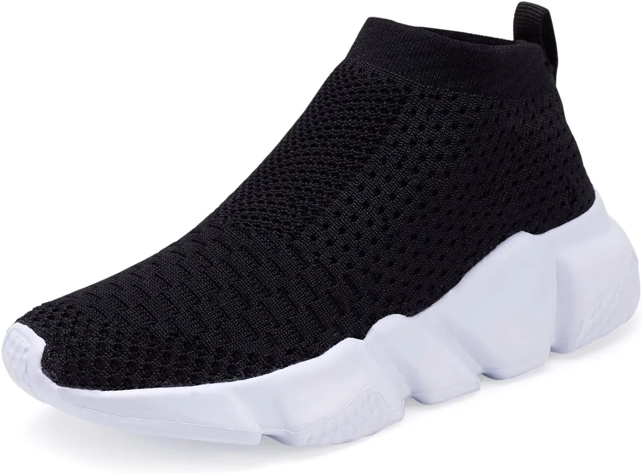 Детские дышащие кроссовки с высоким верхом Casbeam, Black