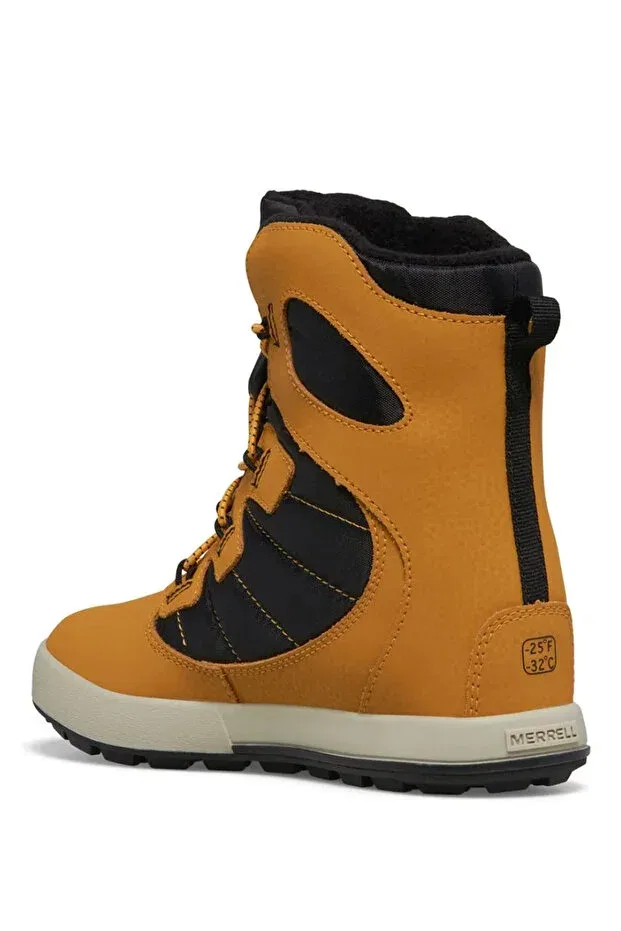 Детские ботинки для девочек на шнуровке Merrell, Brown — фото 3