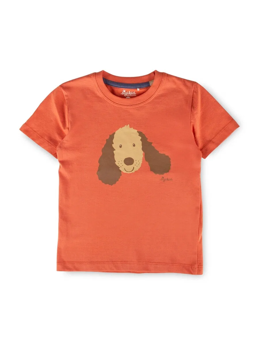 Пижама "Pyjama Kinder Schlafanzug" красного цвета Sigikid — фото 3