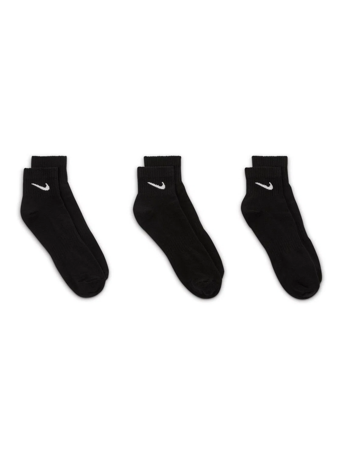 Носки Nike Everyday Lightweight, 3 пары, черный — фото 3