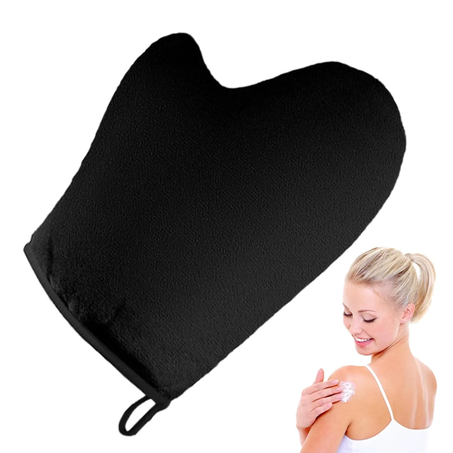 Салфетка для автозагара, многоразовая, Lnhgh, 1 шт, Black