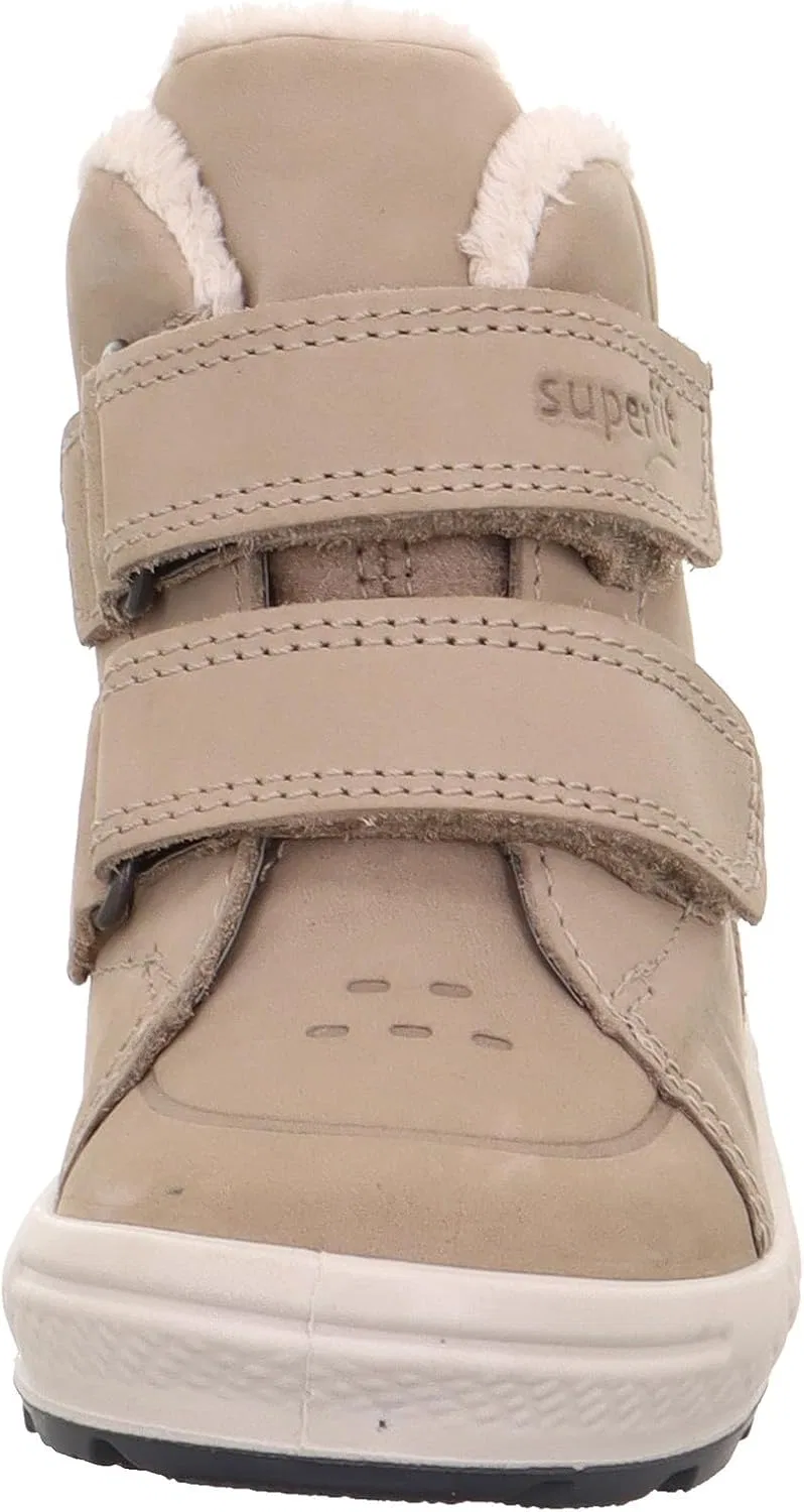 Детские зимние ботинки для девочек с мембраной Gore-Tex Superfit Groovy 2.0 Warm, Beige — фото 2