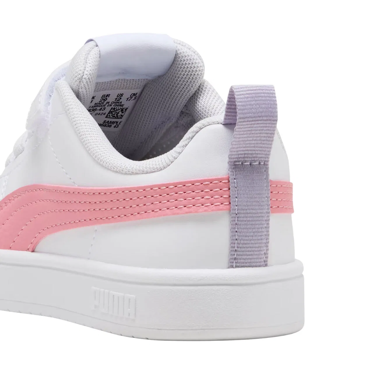 Детские кроссовки с дышащим верхом Puma Rickie AC PS, Weiss — фото 3