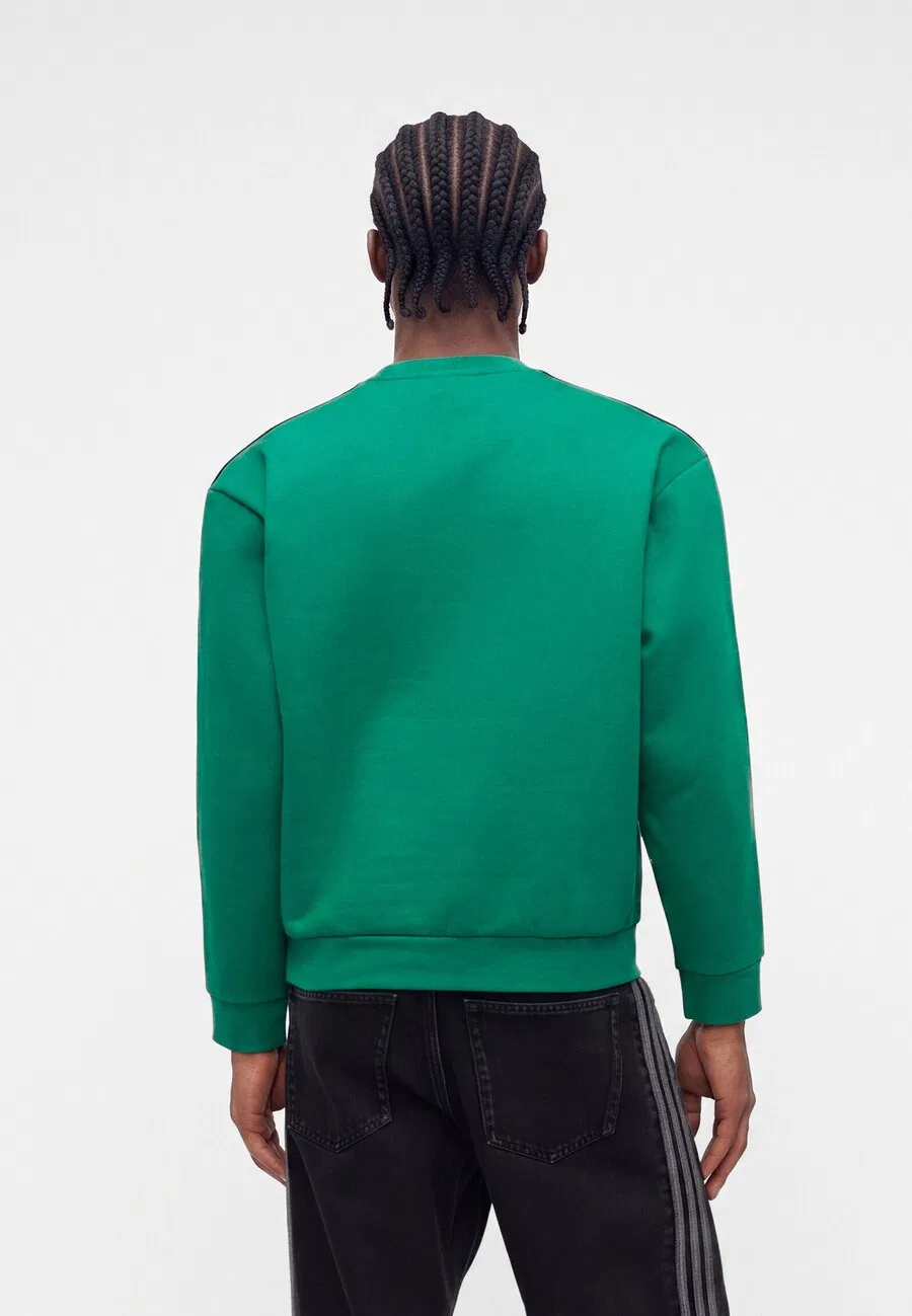 Толстовка ADIDAS ORIGINALS цвета ели — фото 4