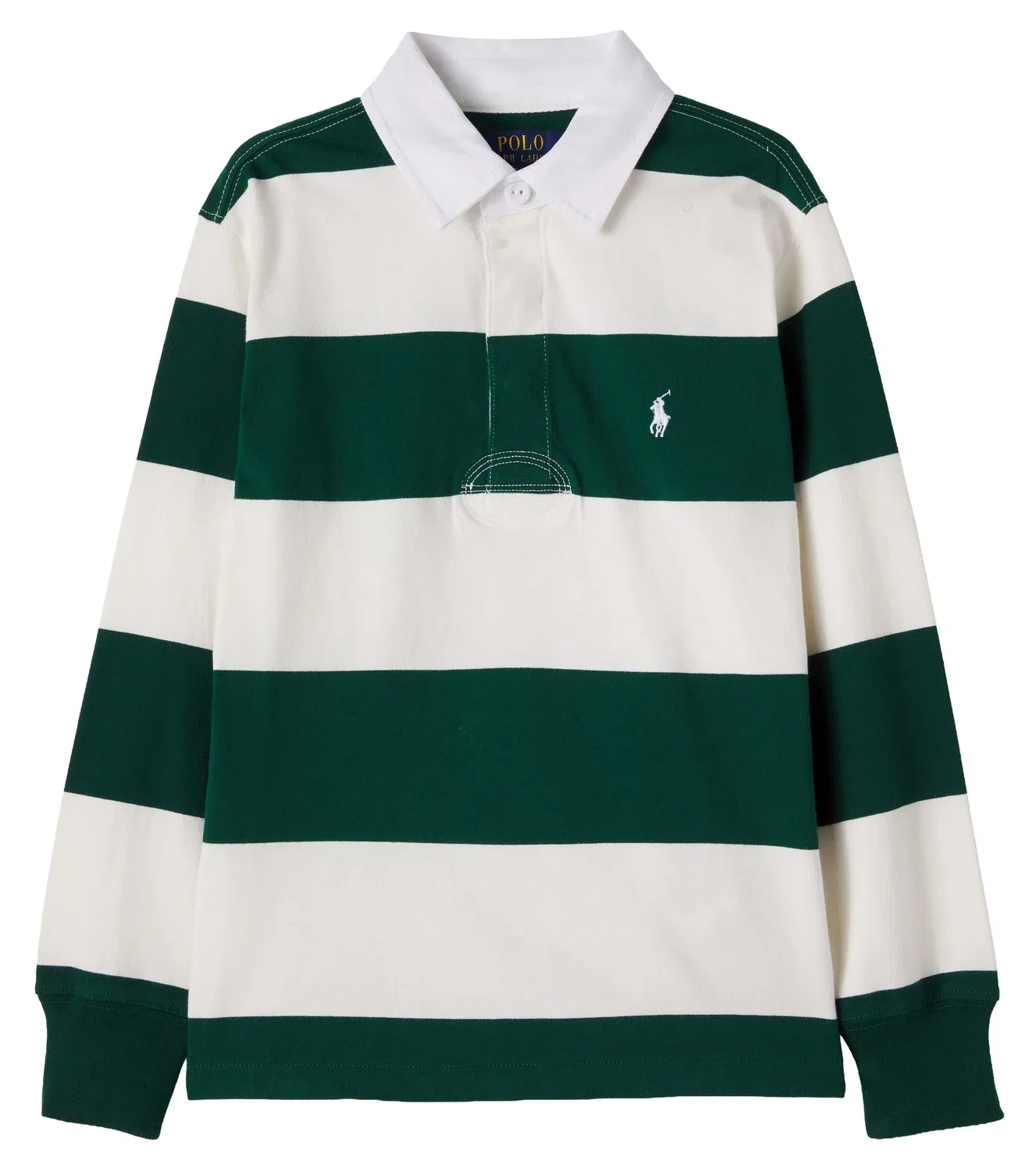 Рубашка поло с длинным рукавом Polo Ralph Lauren Kids, мультиколор