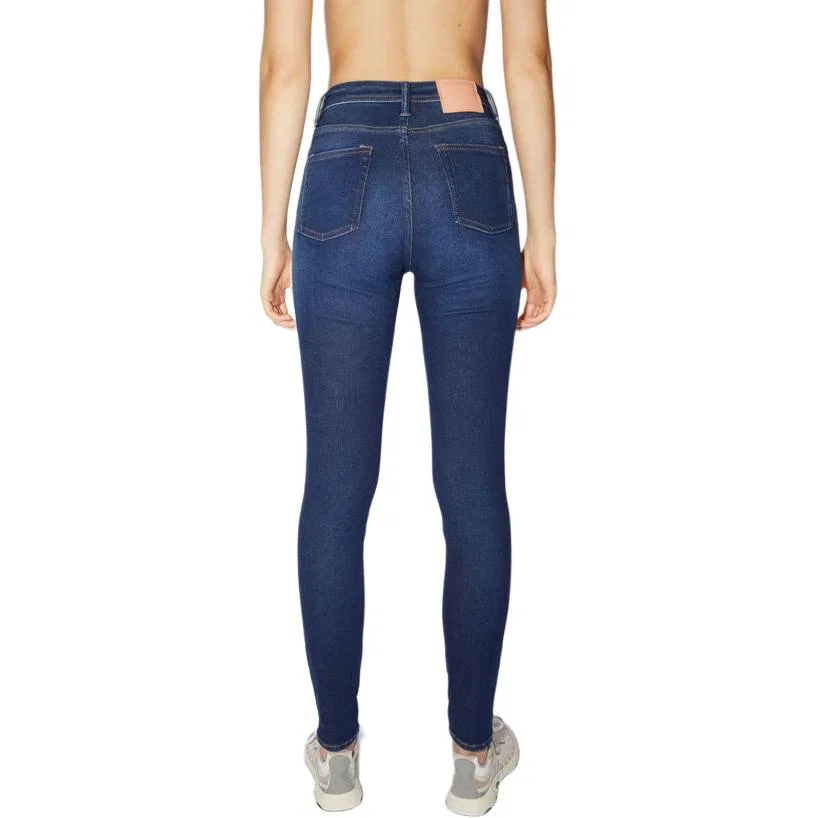 Женские джинсы Y2K Acne Studios, Blue — фото 4