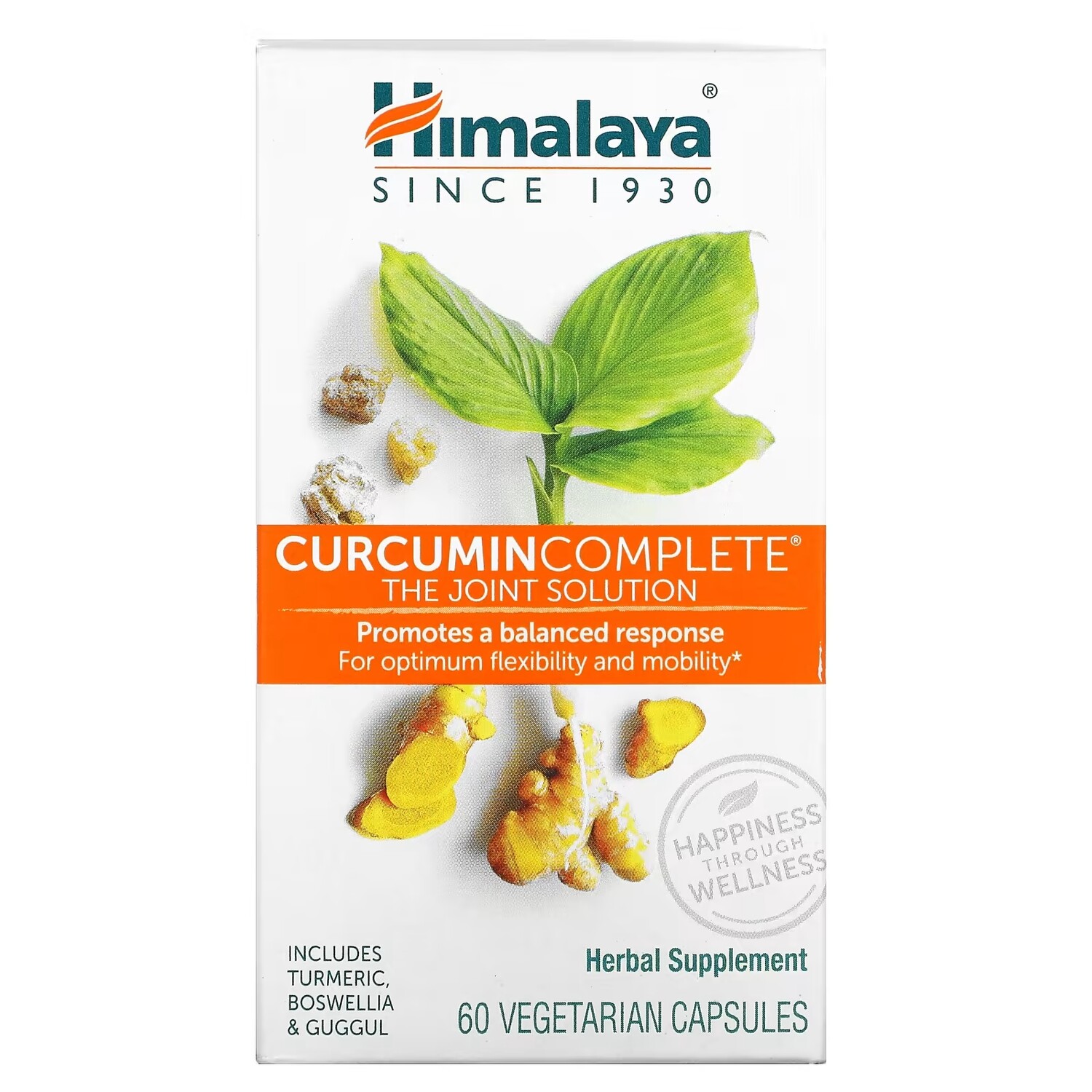 

Добавка Himalaya Curcumin Complete, 60 вегетарианских капсул