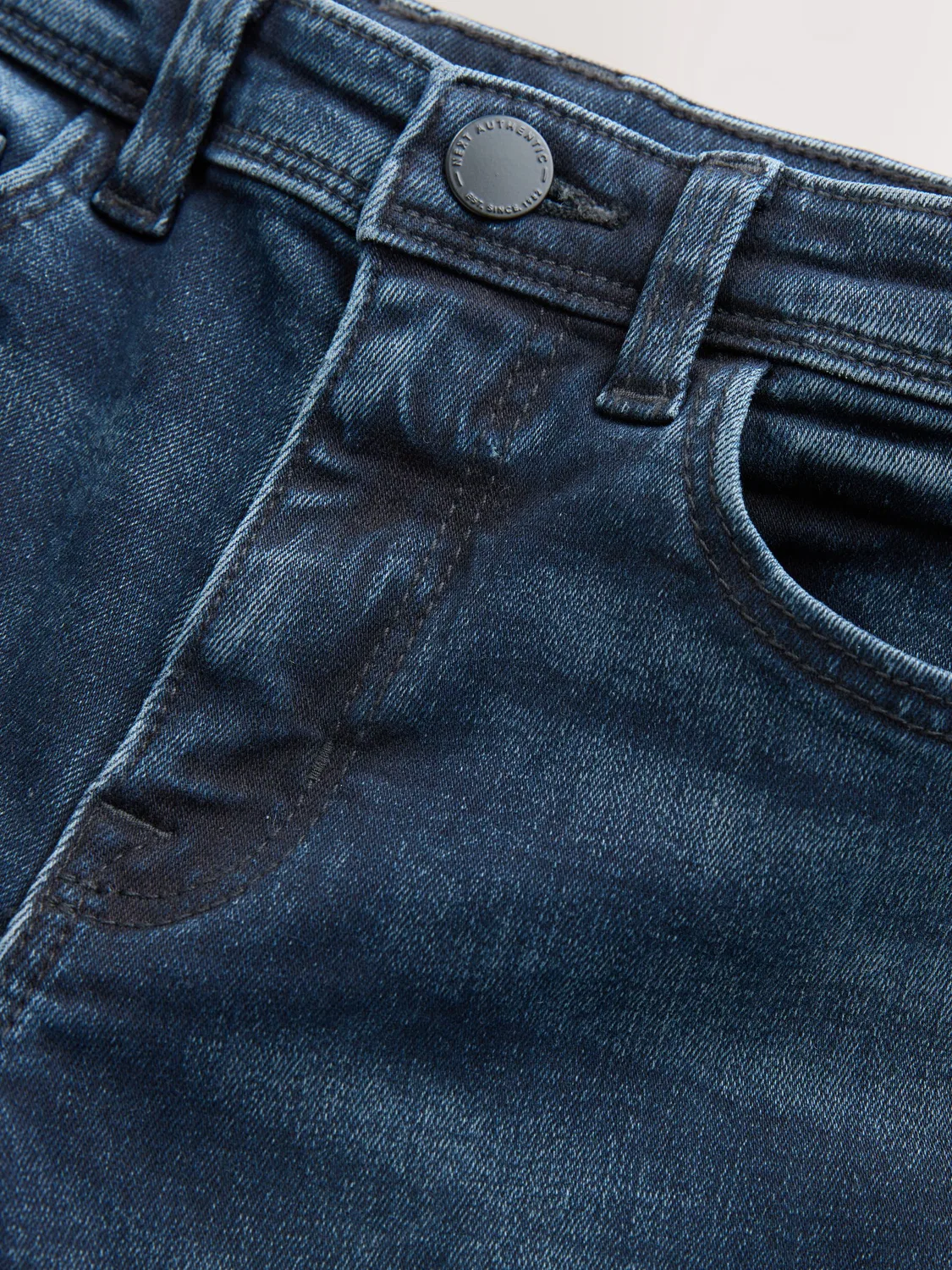 Джинсы классические Regular Fit Next, Blue Ink — фото 3