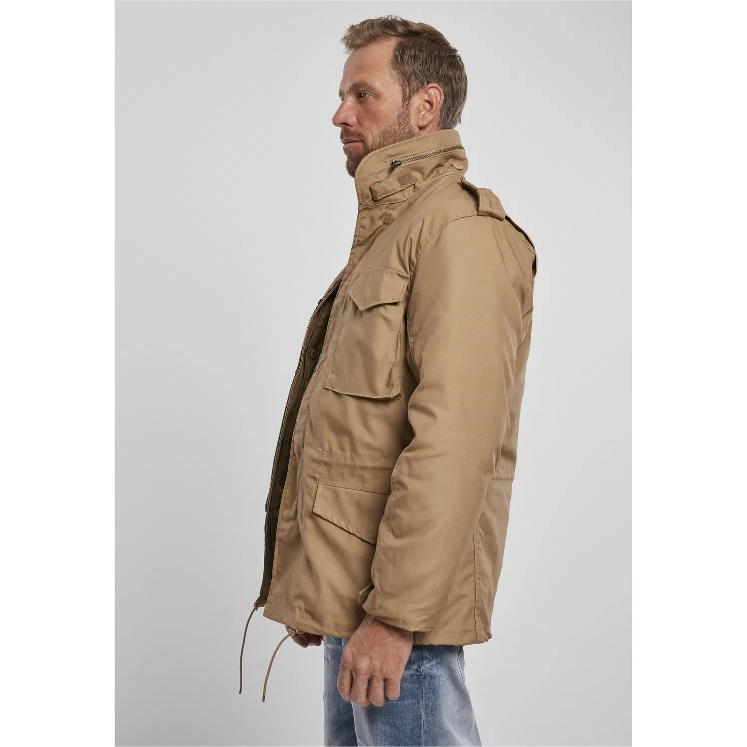 Мужская всепогодная куртка M-65 Field Jacket Brandit, Camel — фото 3