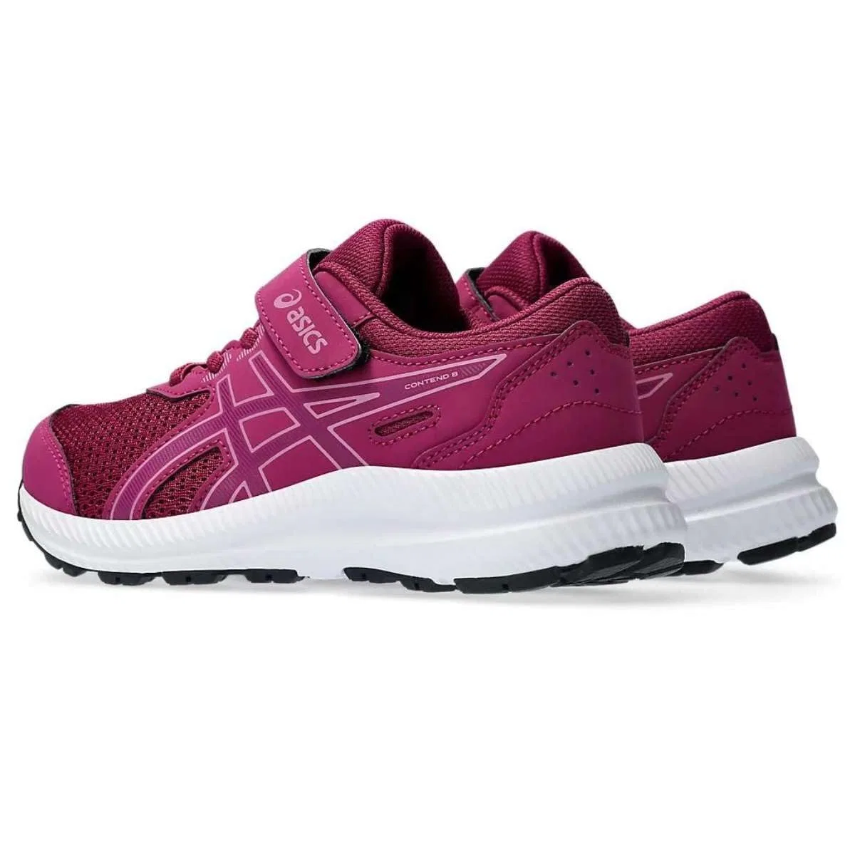 Детские кроссовки для мальчиков с липучкой Contend 8 Ps ASICS, Blackberry — фото 4