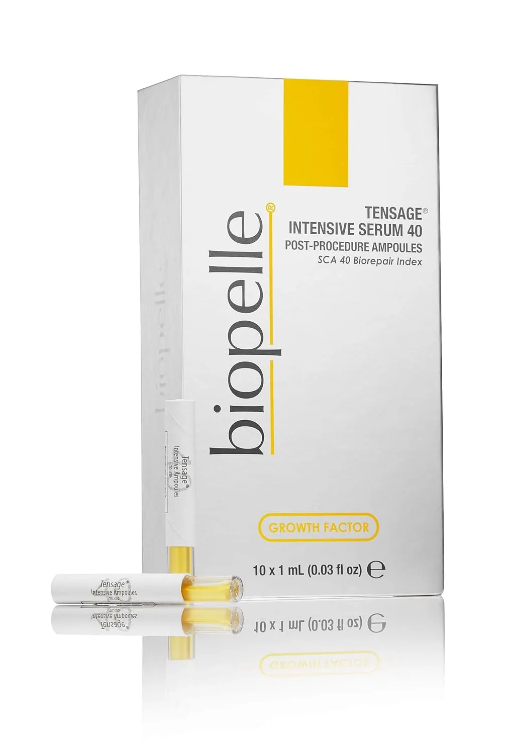 Сыворотка Biopelle — Tensage Growth Factor Intensive Serum - ампулы для интенсивного восстановления после
