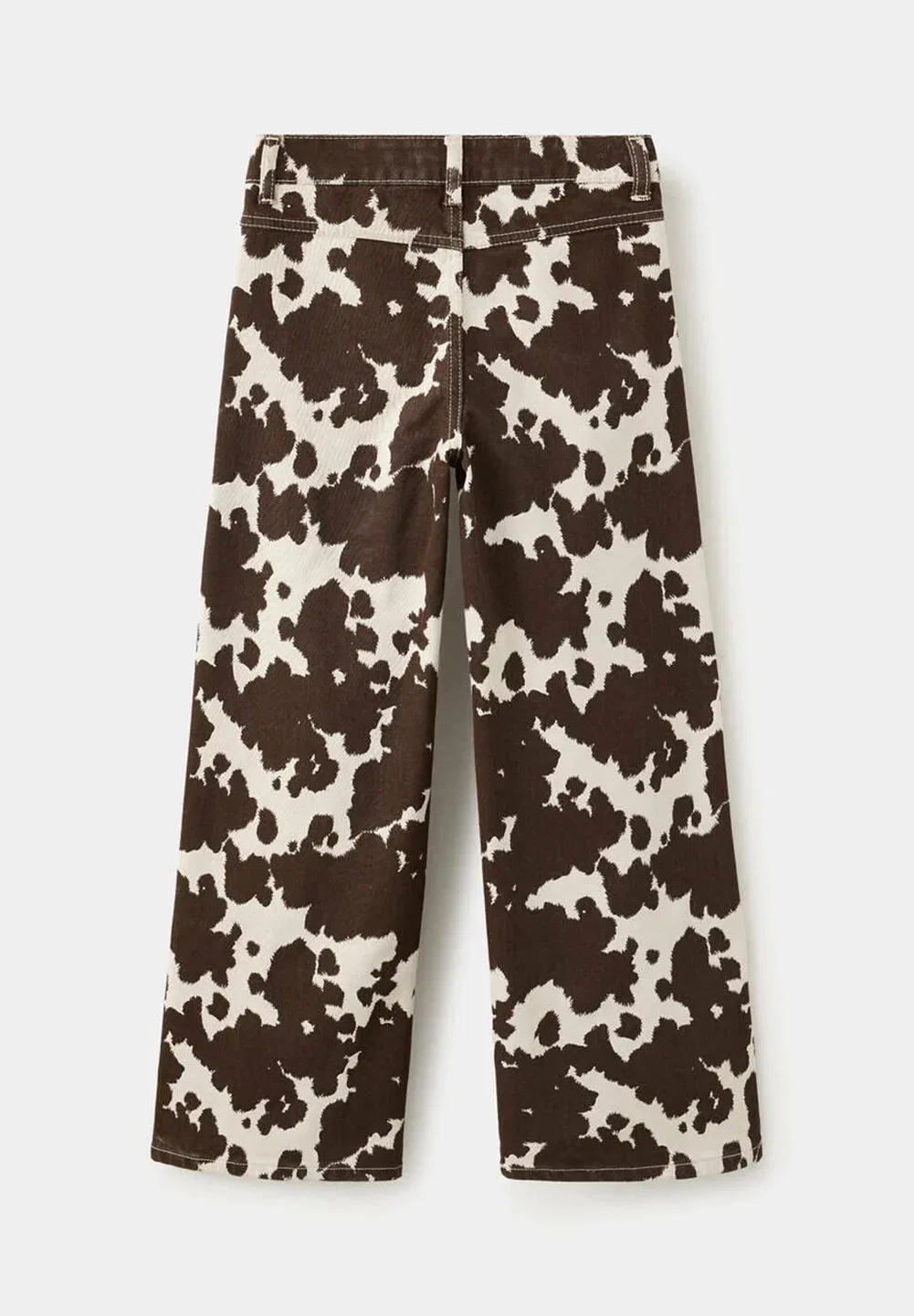 Детские джинсы свободного кроя Mango Kids, Dark Brown — фото 2